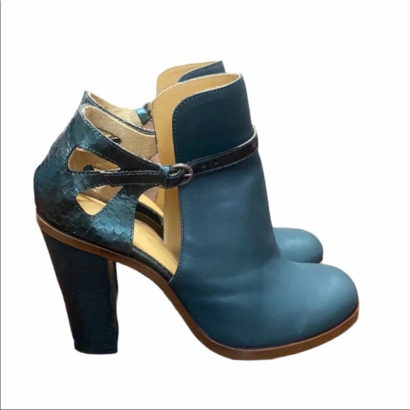 Maison Martin Margiela MM6 Cutout Booties Size 40 (US 9) - Picture 1 of 12